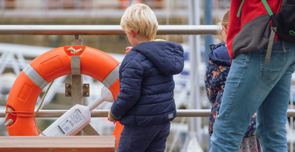 Child at Royal William Yard